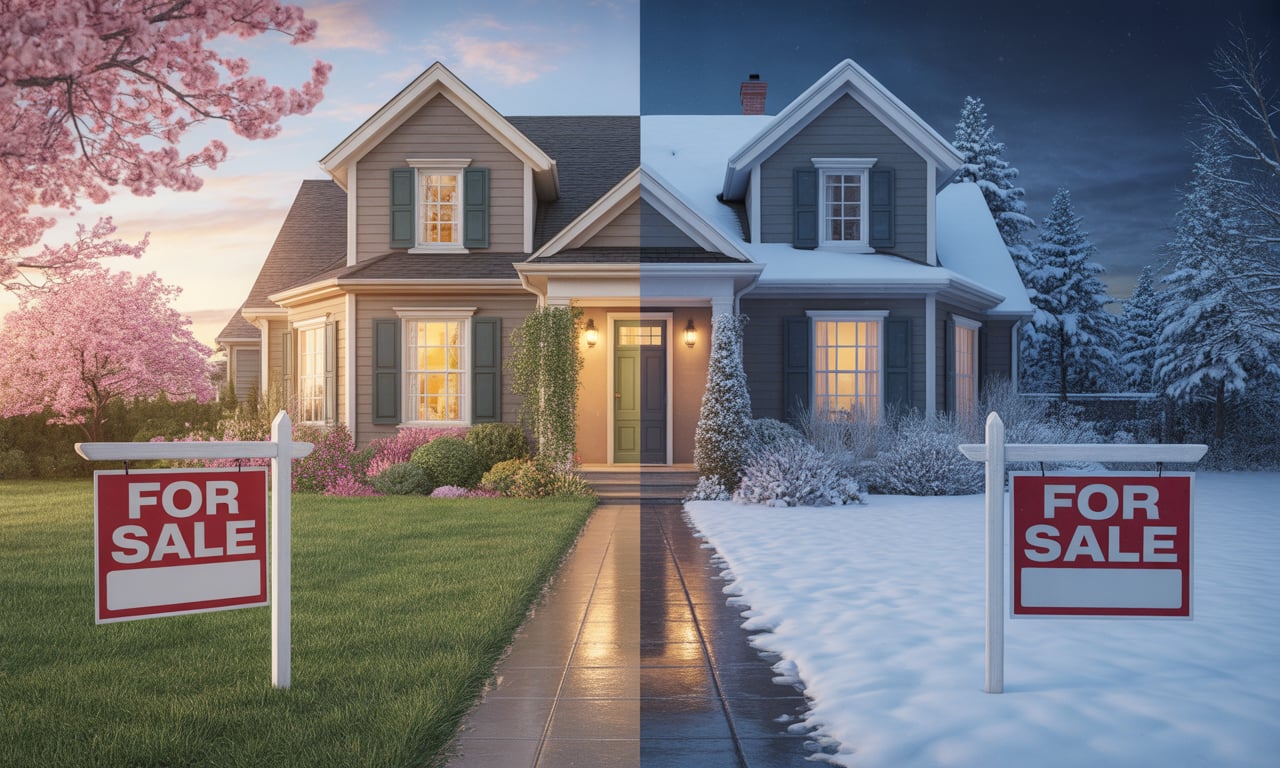 Best Time to Sell a Home: Spring vs. Winter