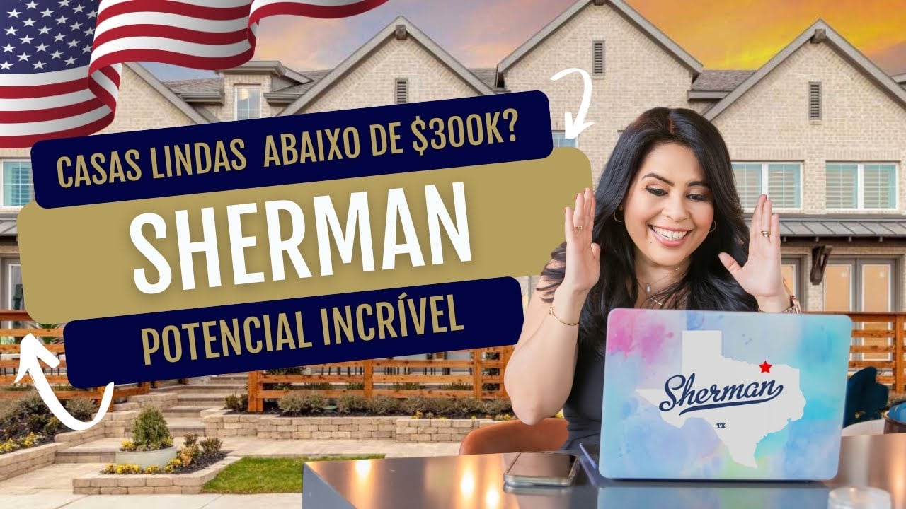 Sherman Texas Tour! Porque as pessoas estão se mudando para Sherman?