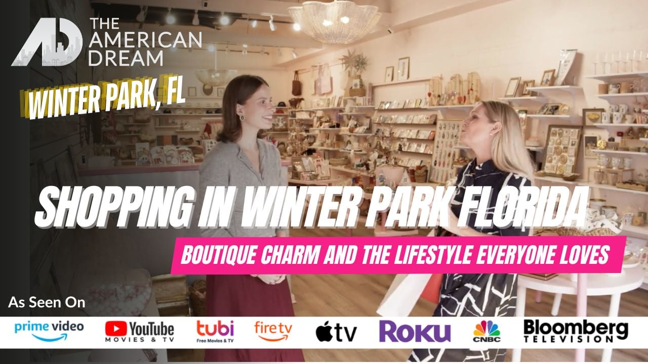 Shopping in Winter Park Florida.
