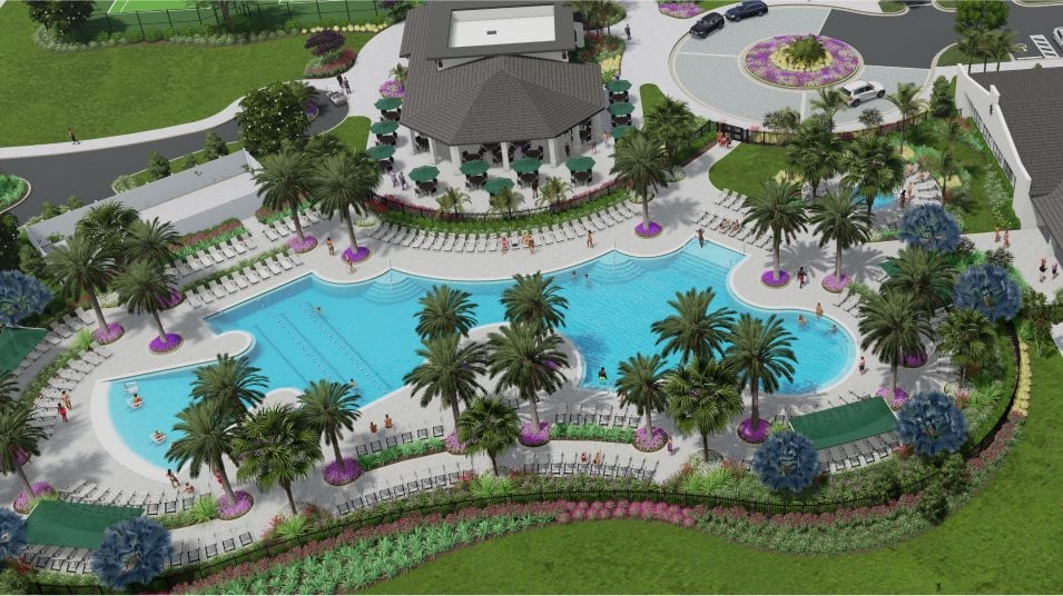 Resort-Style Clubhouse & Pool Area