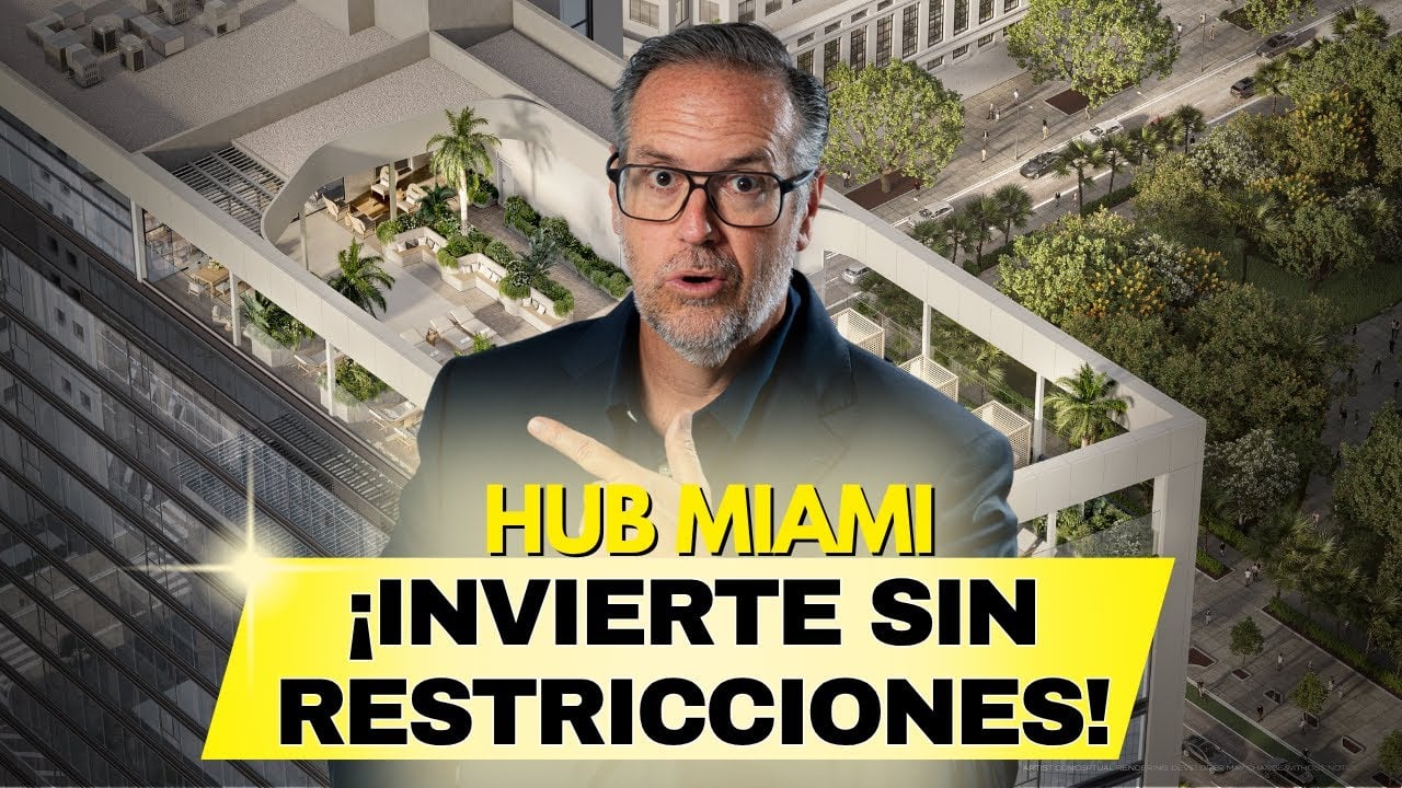 HUB Residences Miami: ¿La inversión más flexible en Downtown? Sin restricciones de alquiler