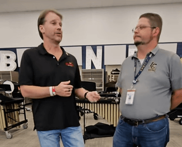 Fantastic Interview with Assistant Band Director Mathew Boozer from Lake Creek Highschool.