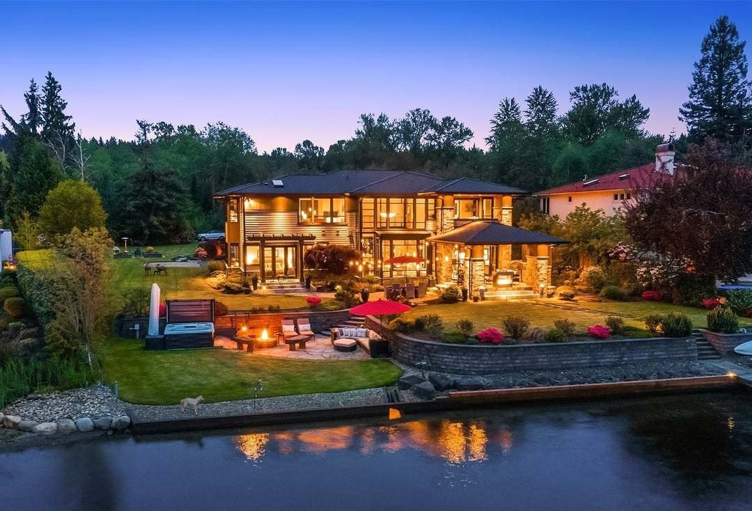 sammamish washington home on the lake