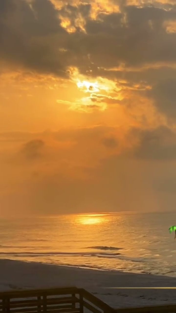 Starting our day off right with this breathtaking sunrise in Orange Beach, AL