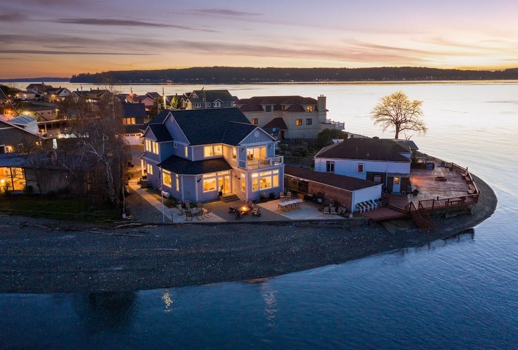 Day Island Waterfront Home