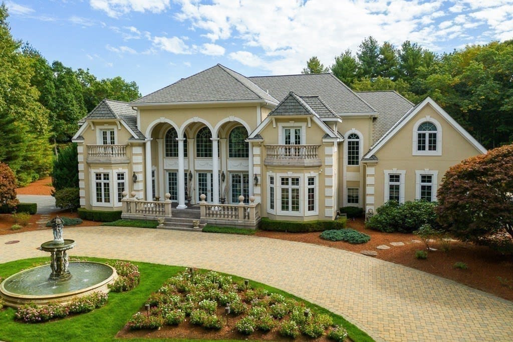 Stunning Italianate Home on 8.5 Acres abutting the Sudbury River
