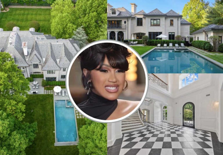NJ Mansion Rented By Cardi B Sells For $7.25M After 7 Years On The Market (PHOTOS)