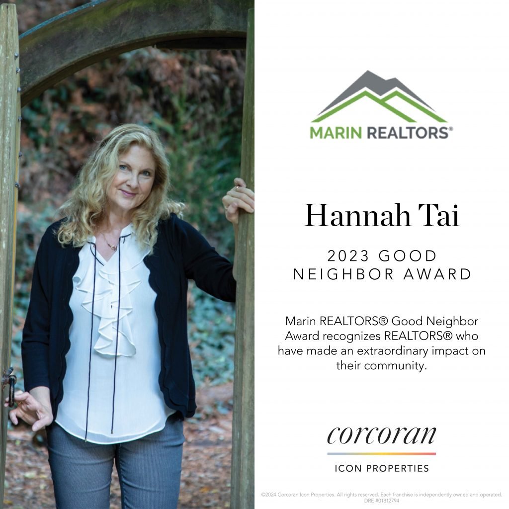 Hannah Tai Receives 2023 Good Neighbor Award from Marin Association of Realtors