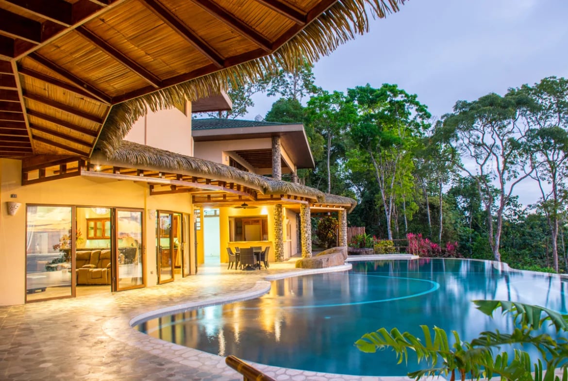 Luxury Estate for Sale in Uvita – Monkey Ranch with Waterfall, Jungle & Ocean Views