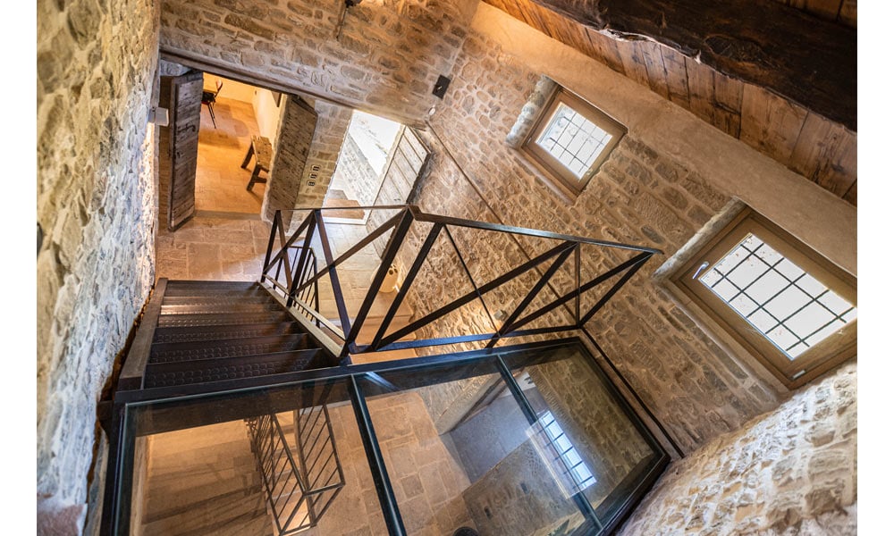Stone Farmhouse Immersed In Nature