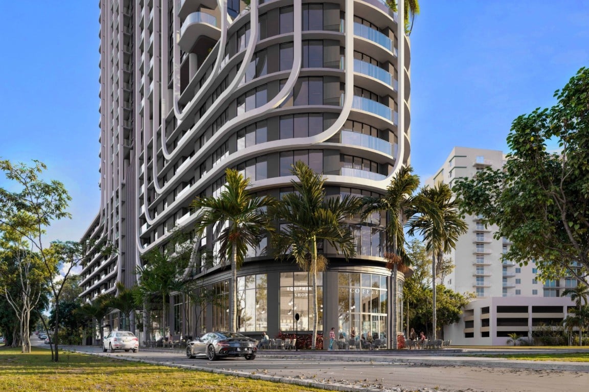 September 2025 | The Calta Group Unveils Anatomia, a Flatiron-Style Tower in Allapattah