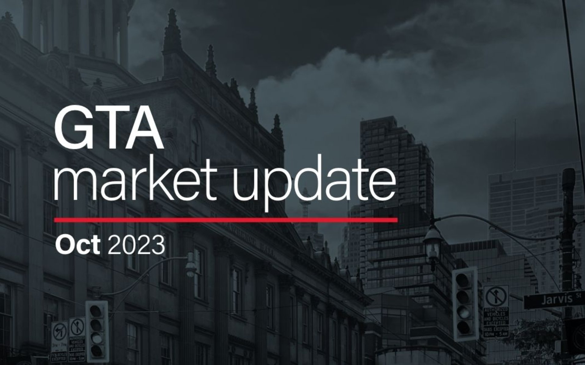 Sam Mcdadi Real Estate Blog - GTA Market Update, October 2023 Stats: Unveiling Trends and Market Dynamics 01
