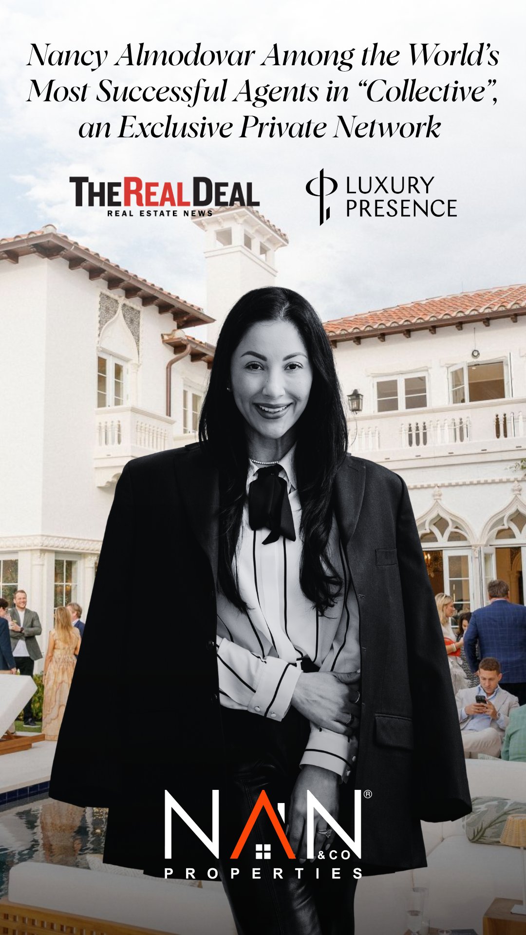 Nancy Almodovar Among the World’s Most Successful Agents in "Collective", an Exclusive Private Network 
