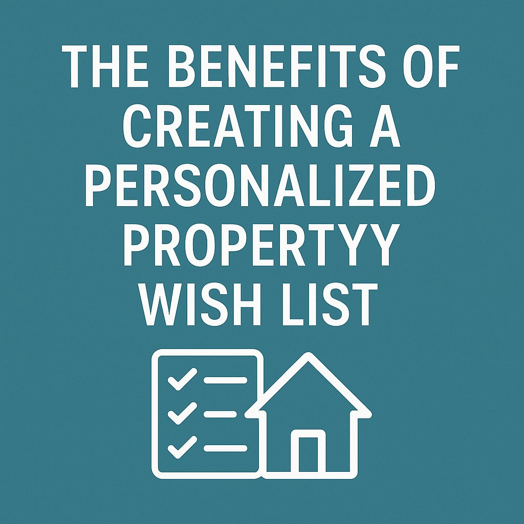 The Benefits of Creating a Personalized Property Wish List