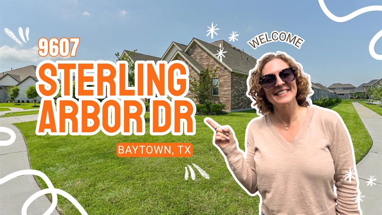 9607 Sterling Arbor Dr, Baytown, TX: A Move-In Ready Lennar Home with Soaring Ceilings, a Premium Corner Lot, and a Hidden Feature You'll Love | Gabrielle Strout