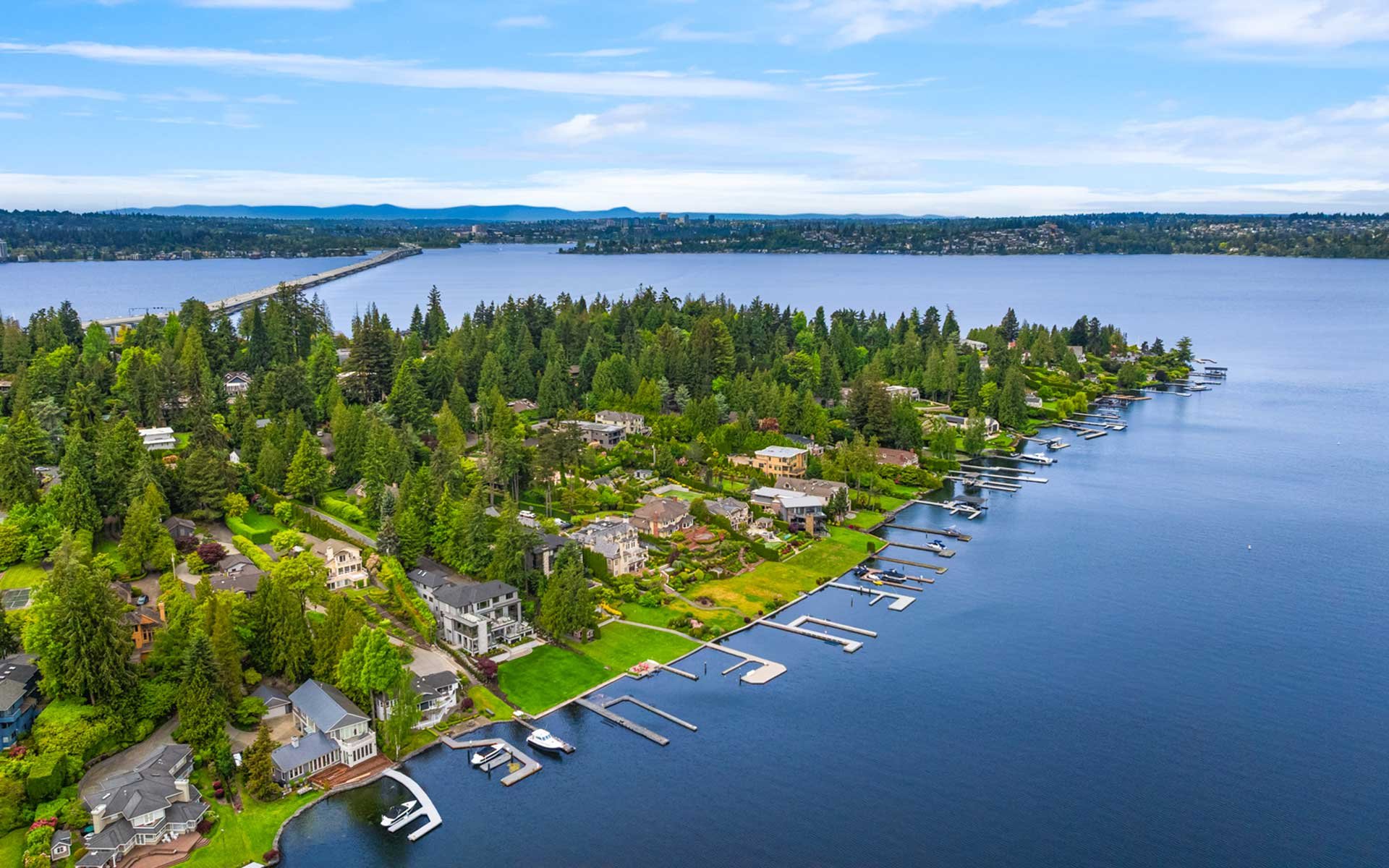 Gated Medina Waterfront Estate by Saad Custom Homes