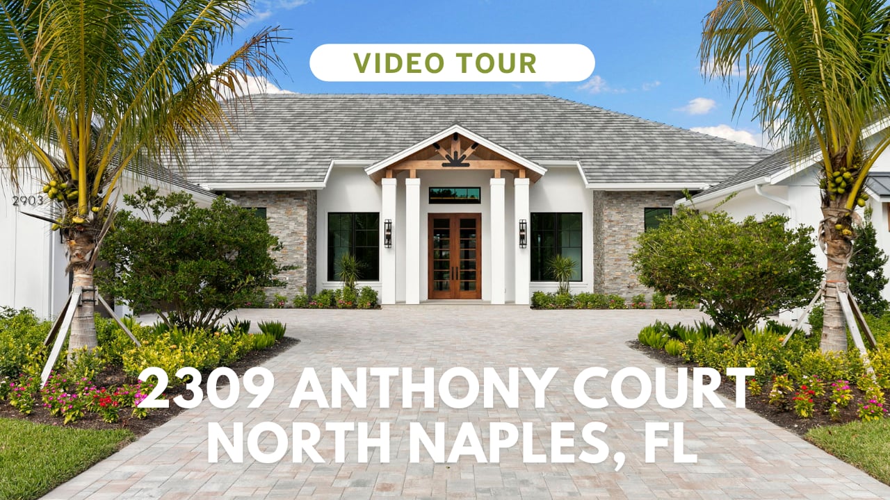 North Naples New Construction Estate Home