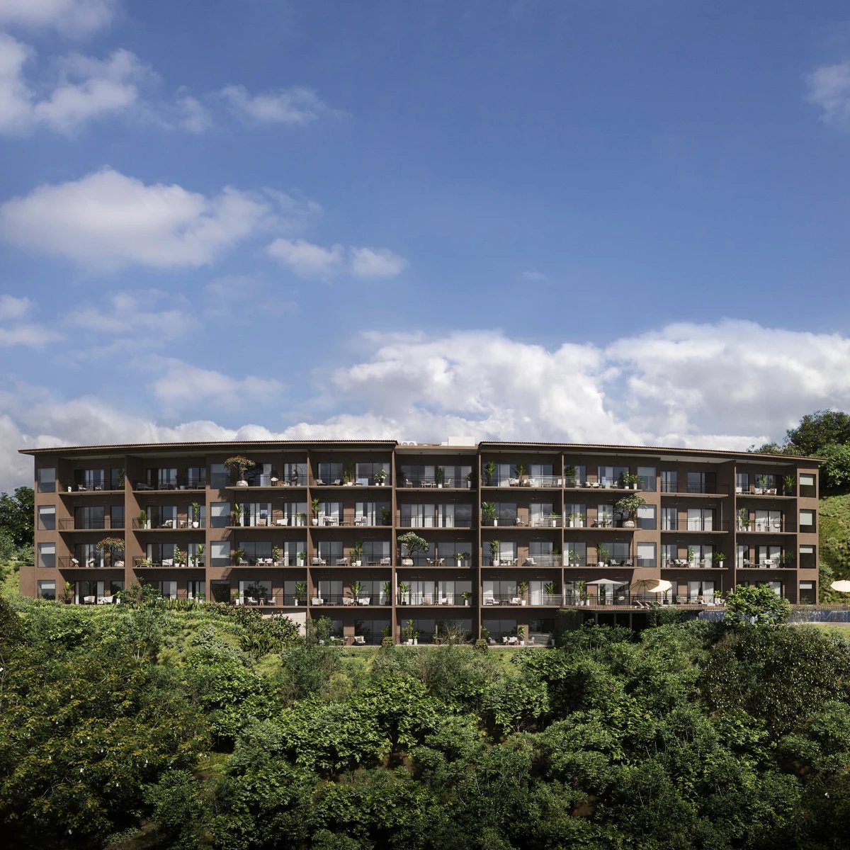 Brand New West Facing Top-Floor Retreat #B408