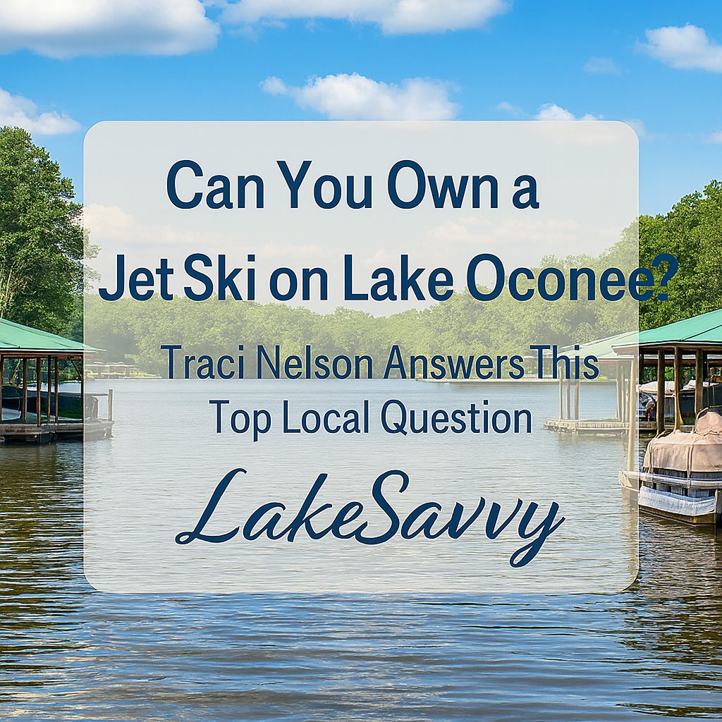 Can You Own a Jet Ski on Lake Oconee? Rules & Lifestyle Tips By Traci Nelson