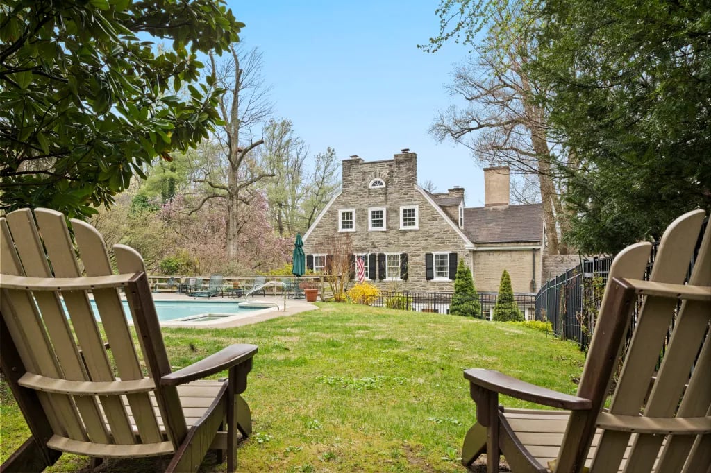 11 West Bells Mill: Pool Parties, Fireplaces, and 100 Years of Charm