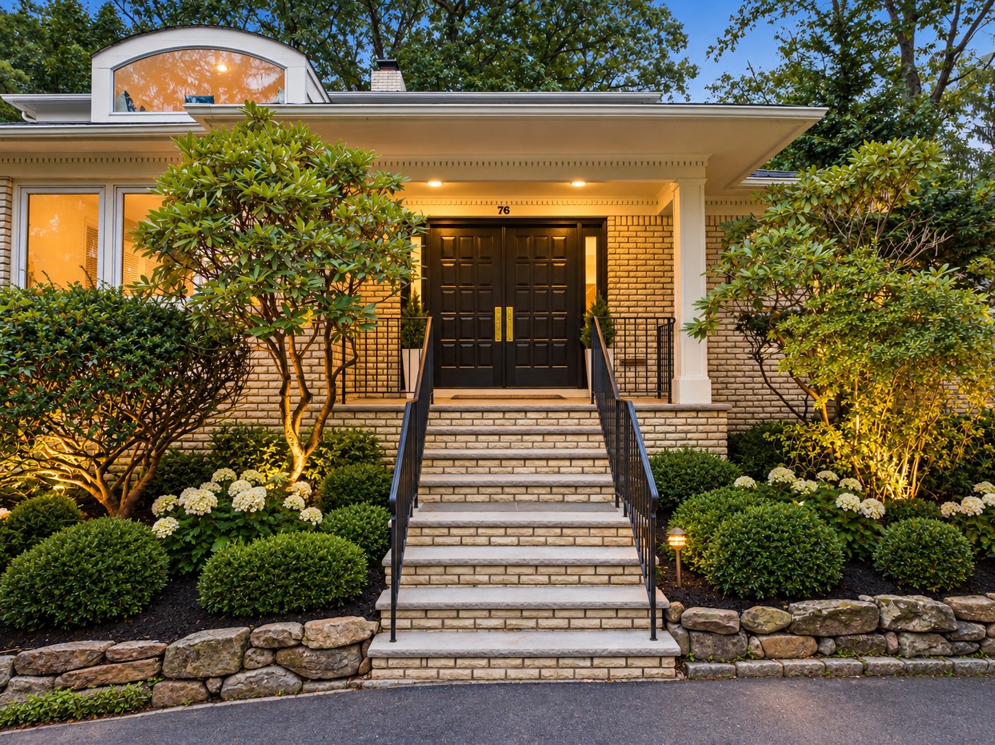 Private Serenity. Exceptional Short Hills Living.