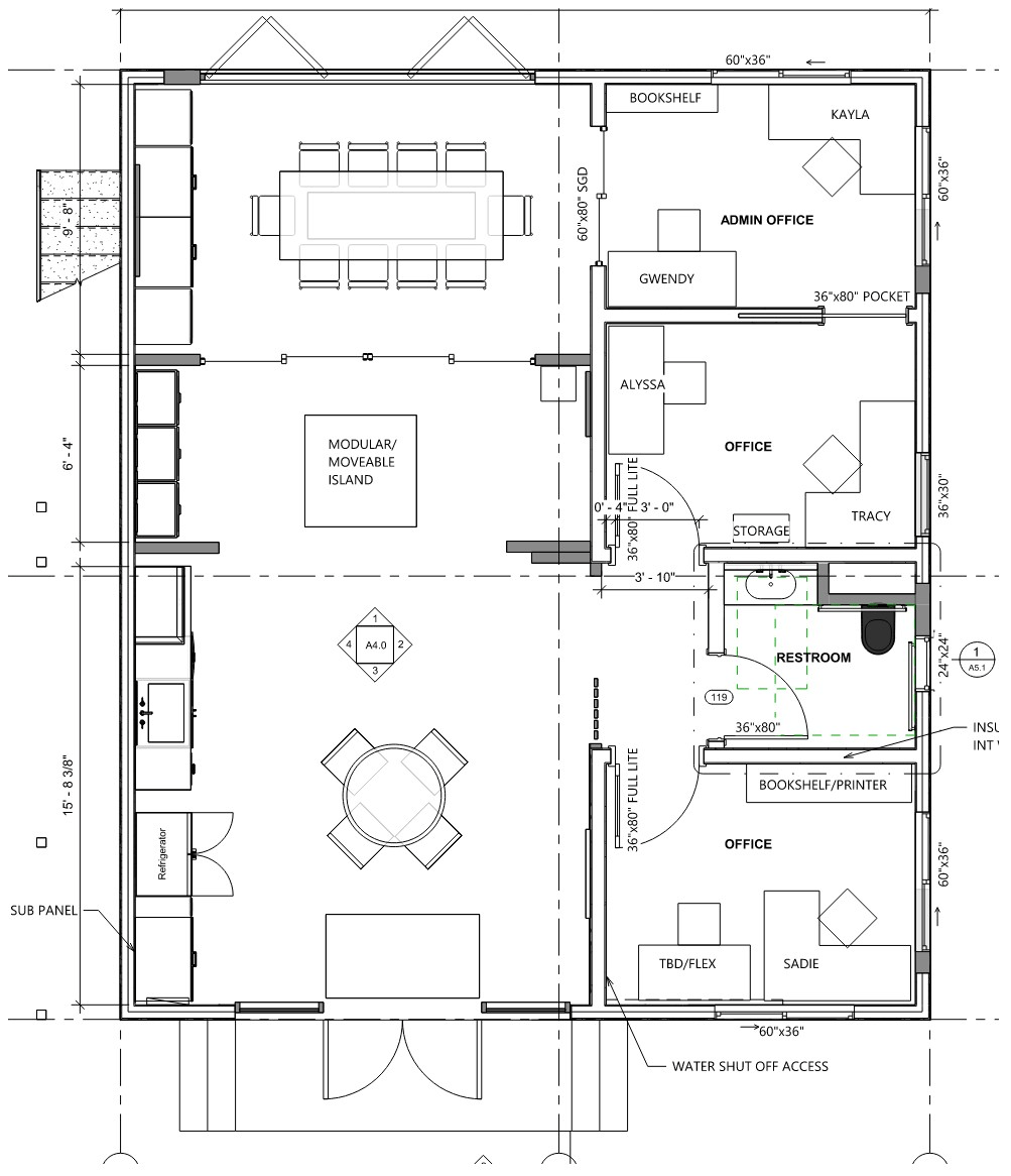 Private Ballard Office Building with Showroom