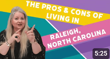 THE PROS AND CONS OF LIVING IN RALEIGH, NC