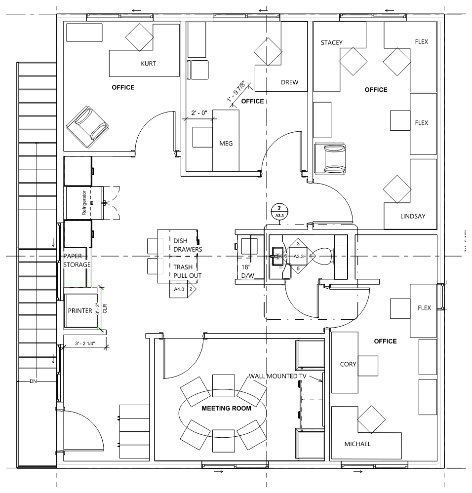 Private Ballard Office Building with Showroom