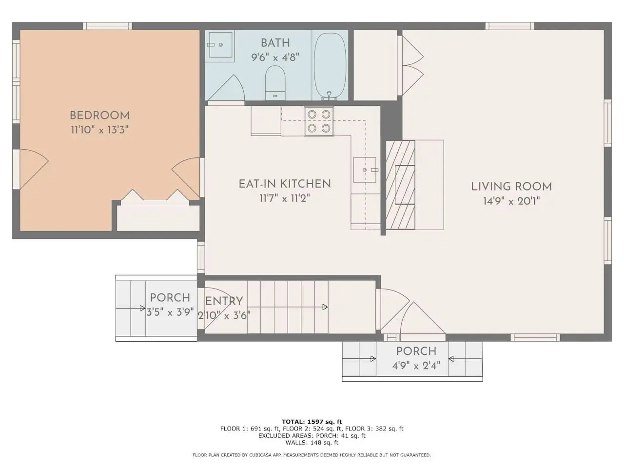 Central Newport 1BR Apartment