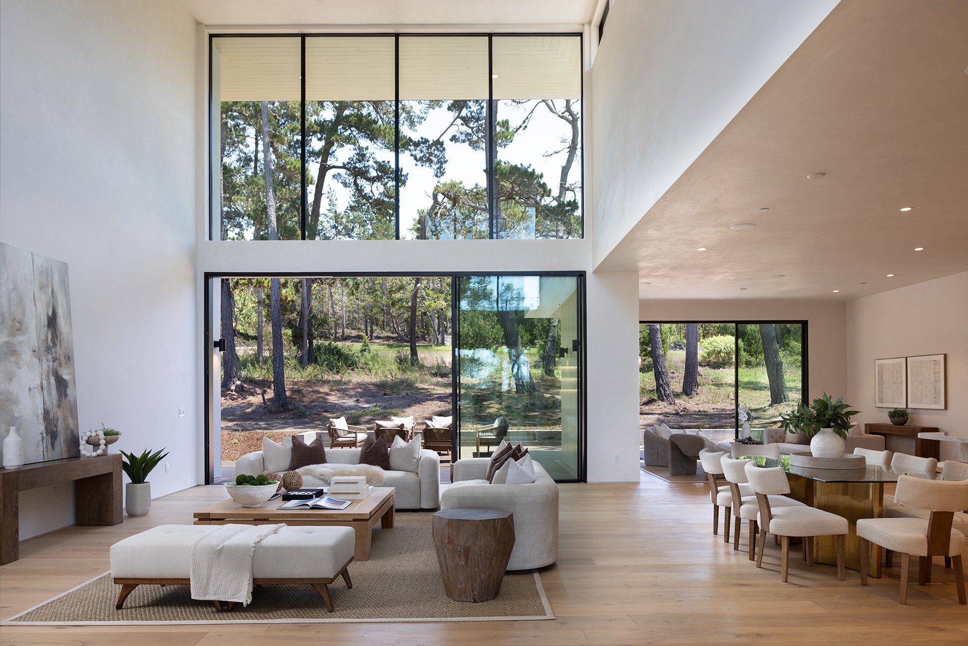 Contemporary Estate Along Poppy Hills Golf Course