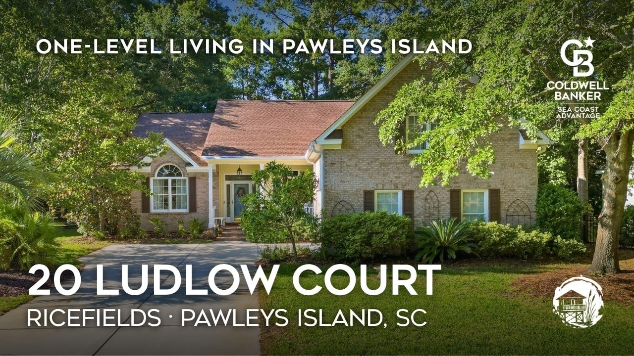 One-Level Living in Pawleys Island SC | 20 Ludlow Court, Ricefields