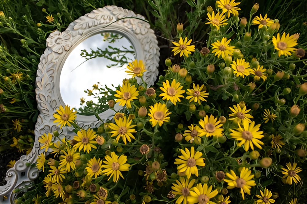 How to Use Mirrors in Your Garden Decor