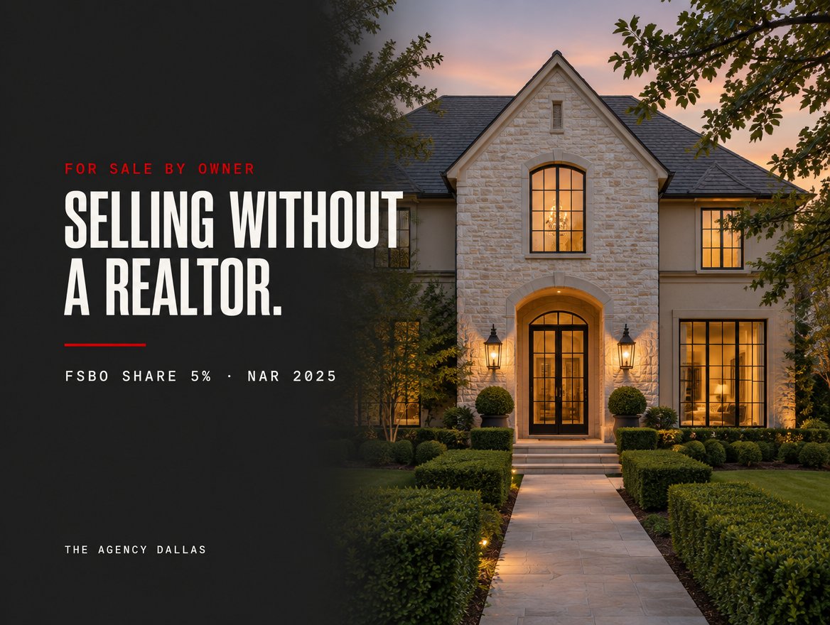 Can I sell my Dallas home without a realtor: FSBO tradeoffs and true savings - Damon Williamson, The Agency Dallas