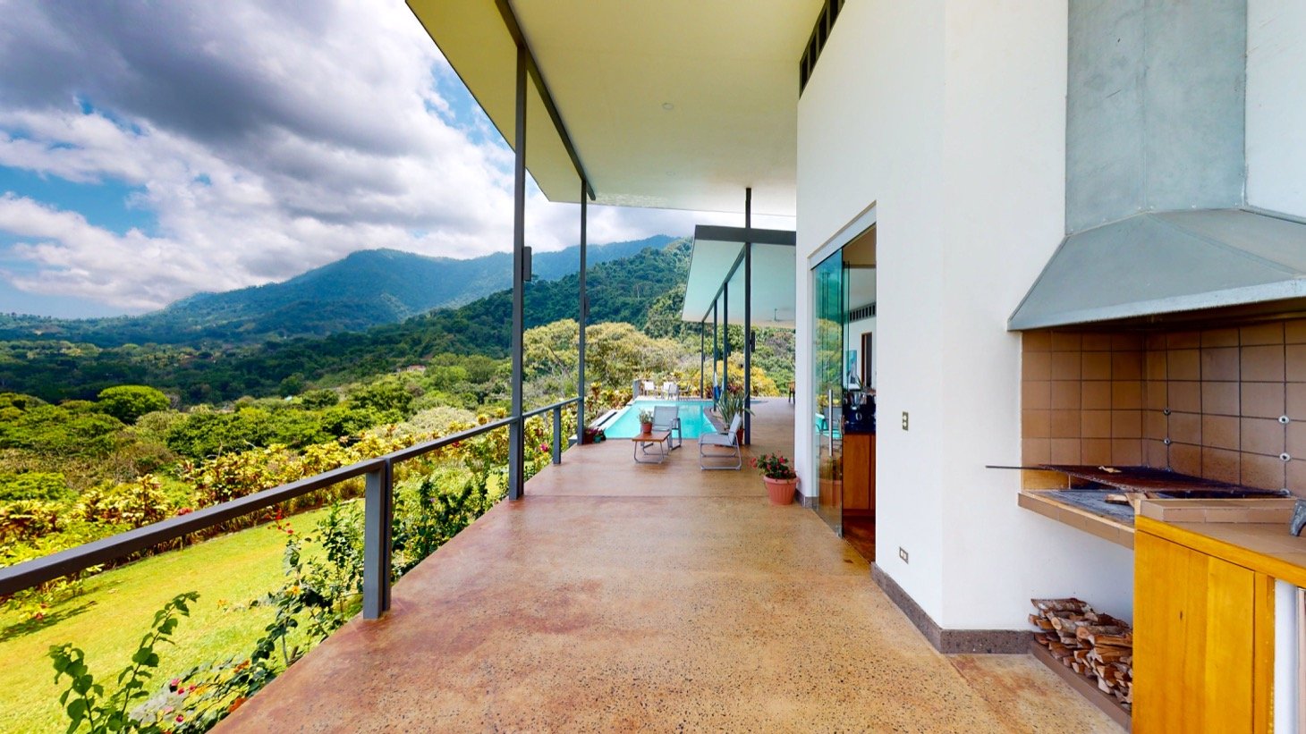 Luxury Ocean View Home with Chic Riverfront Cabins