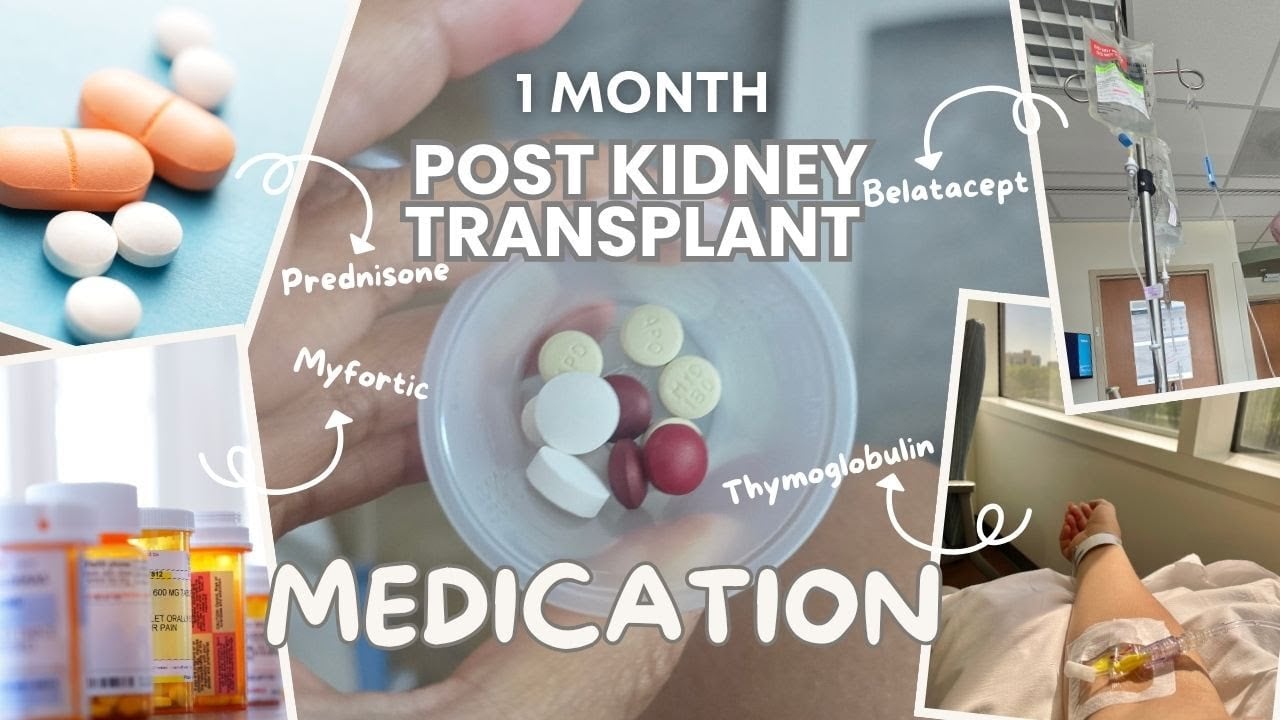 Transplant Recovery Month 1: The REAL Medication Routine
