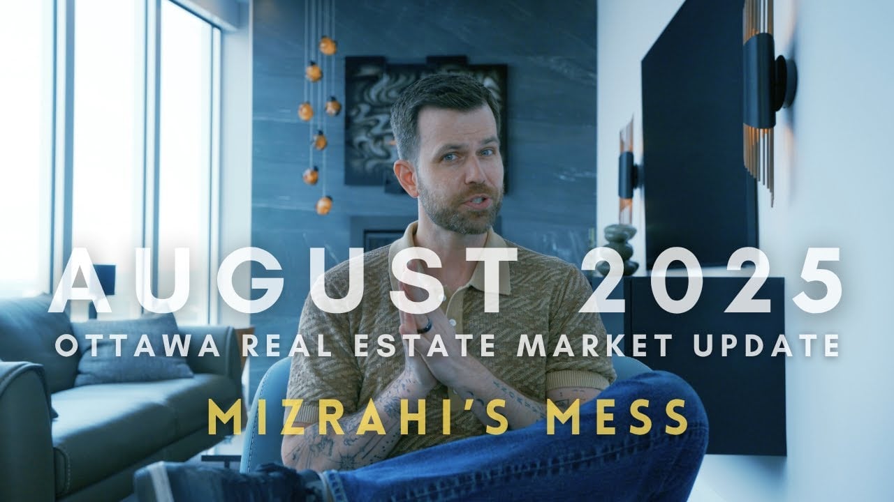 Freehold Trends, Condos Woes & Mizrah's Mess | August 2025 Ottawa Real Estate Market Update