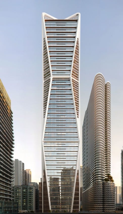 May 2025 Renderings Released for 948-Foot Tower in Brickell