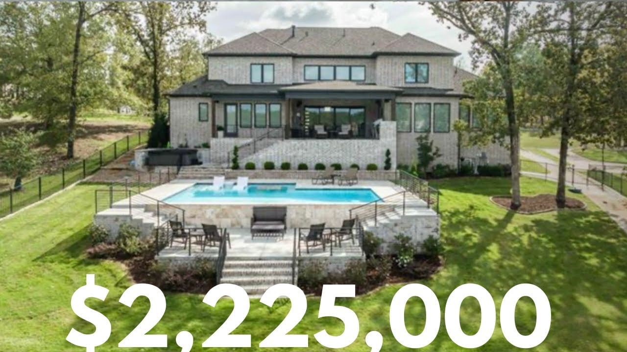 Take a tour of this $2,225,000 LAKEFRONT HOME on the banks of Lake Hamilton! This home IS luxury!