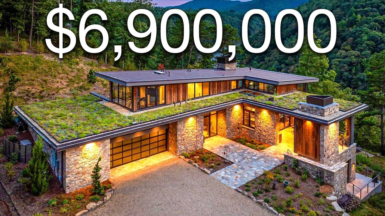 Inside a HIDDEN $6,900,000 French Broad River Estate