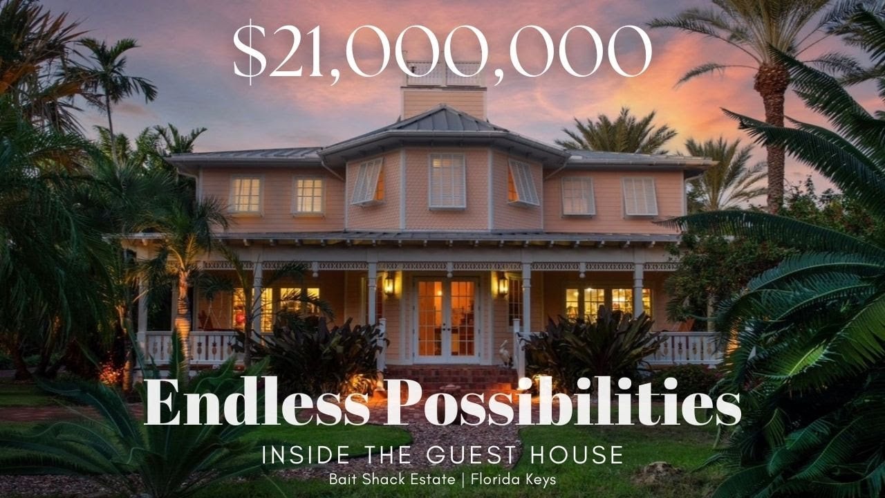 Luxury Guest House Tour | $21,000,000 Florida Keys Estate | Guest House Reimagined
