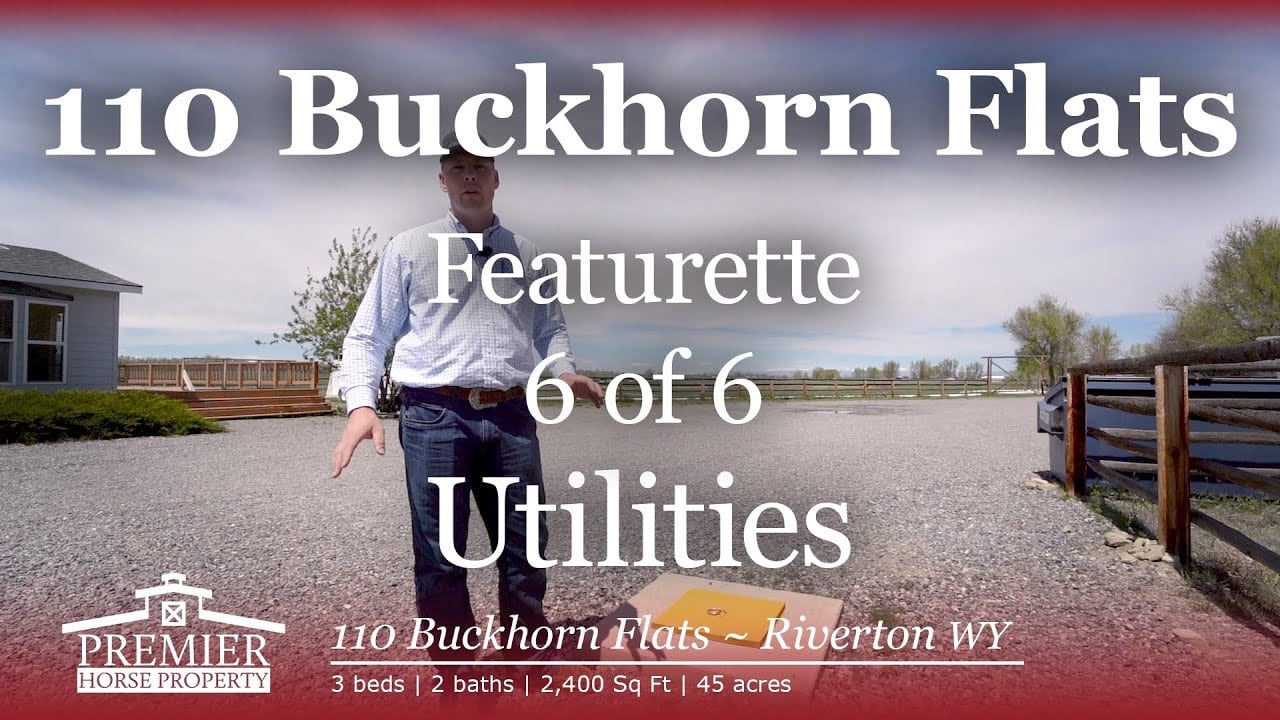 Utilities - 110 Buckhorn Flats Riverton, WY