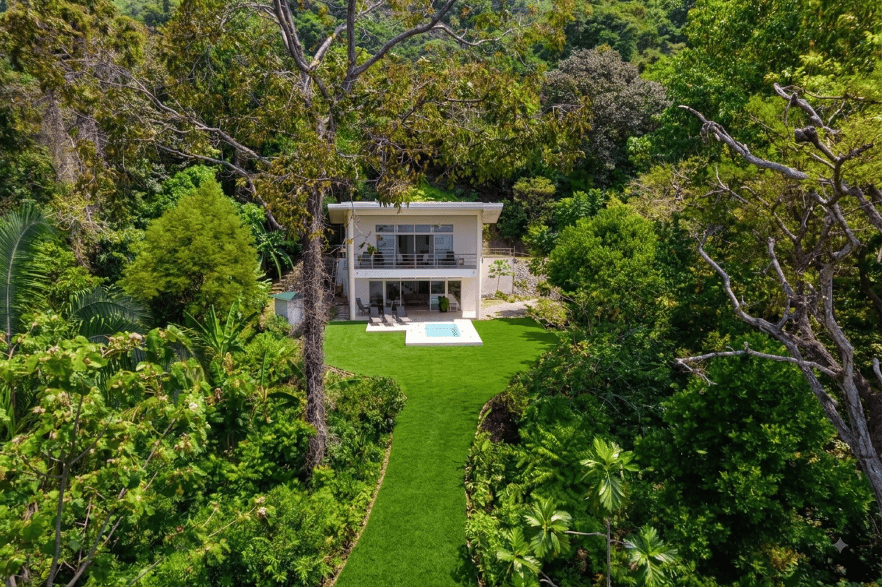 3 Bedroom 2 Story Ocean View Home 10 Min To The Beach, 12.25 Acres!!