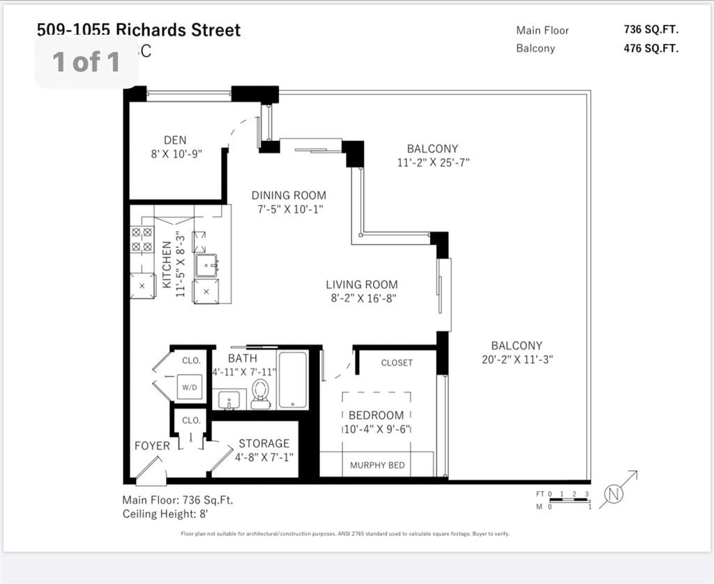 1055 Richards St, #509