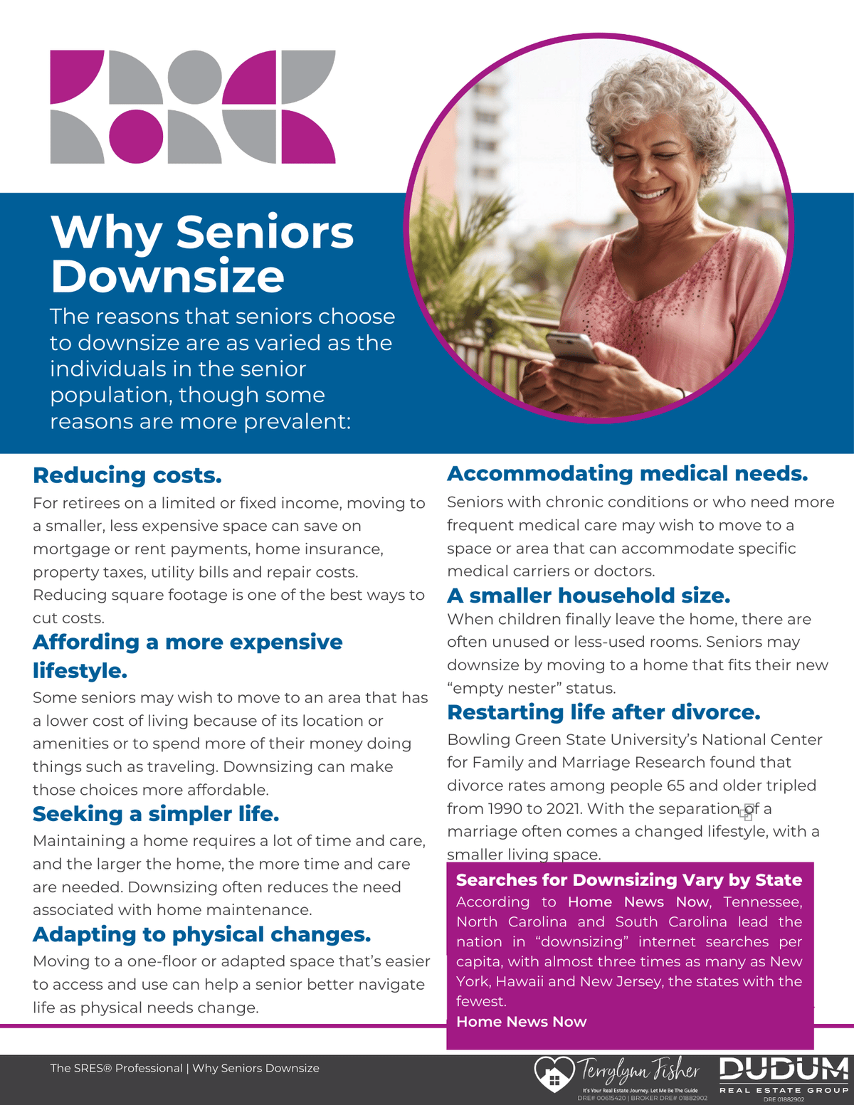 Why Seniors Downsize