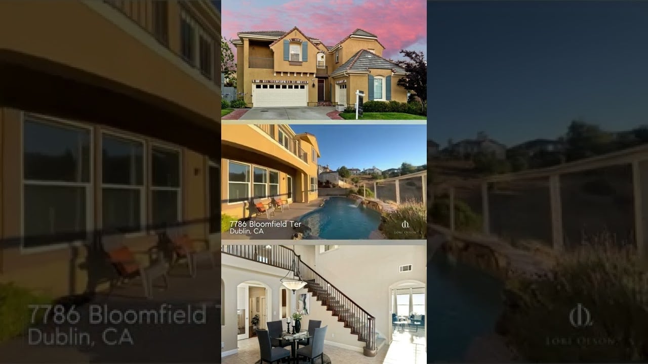 FOR SALE in Dublin, CA! 7786 Bloomfield Terrace $2,440,000