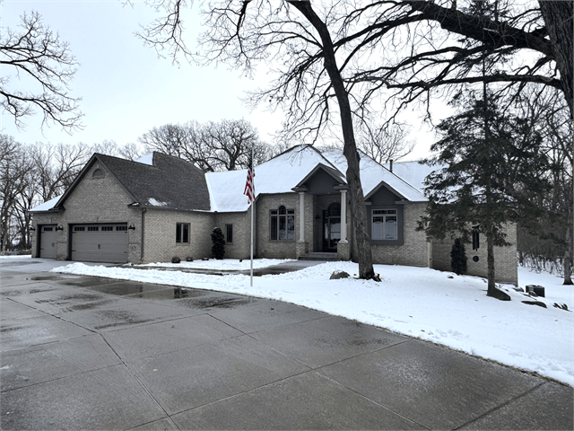 Walkout one level on 2.8 acres