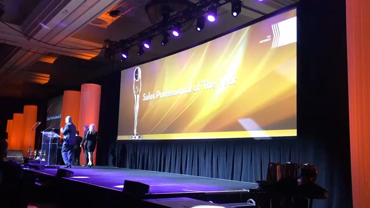 Acceptance Speech as the 2x Sales Professional of the Year, North America | 1/20/2020 Awards Gala