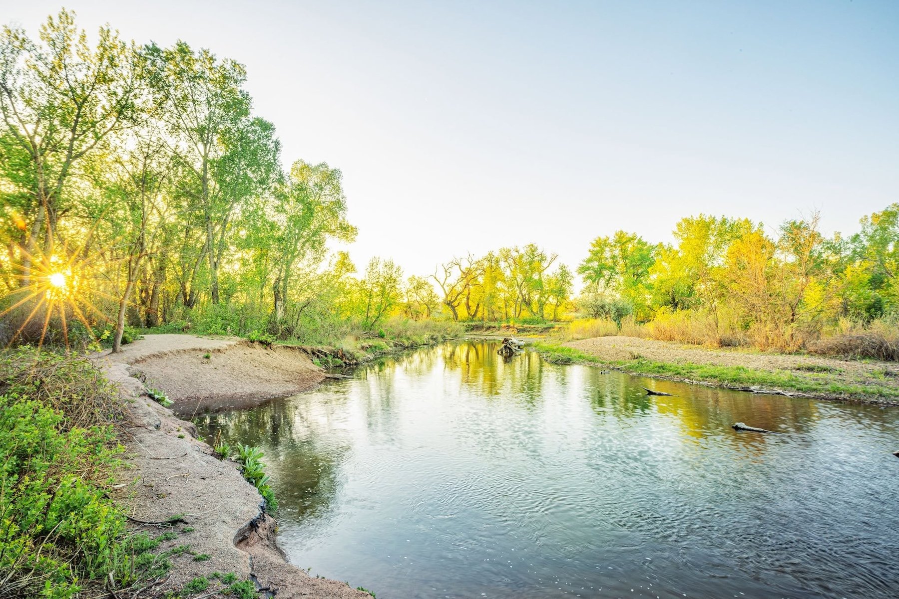 Chatfield State Park trails near Littleton and Ravenna