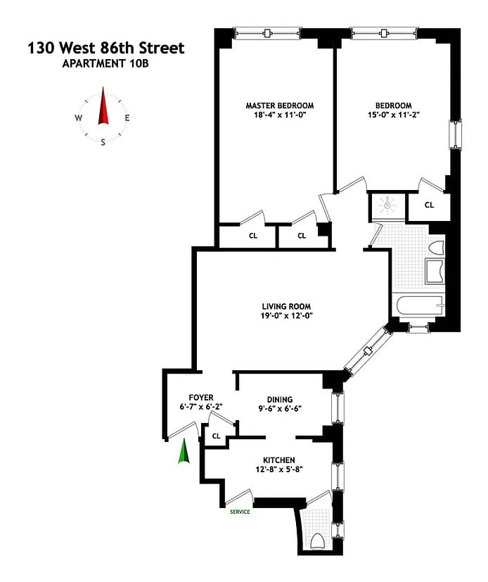 130 W 86th St #10B