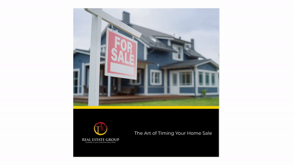 Animated preview of an interactive storybook showcasing the best time to sell a home in Oregon, featuring seasonal tips and real estate market trends for 2025.